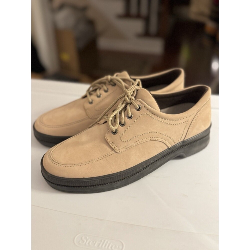 Easy Spirit Womens Shoes Lace Up Anti-Gravity Sand Tan Sz 8 Comfort Walking